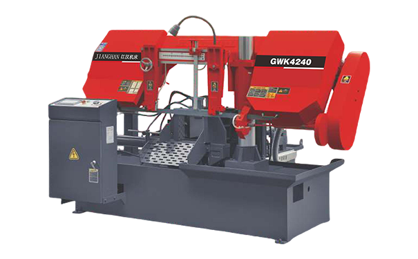 安岳GWK4240数控双柱卧式带锯床