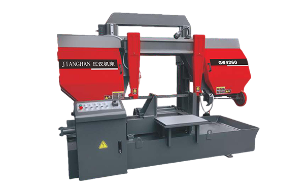 安岳GW4260双柱龙门卧式带锯床