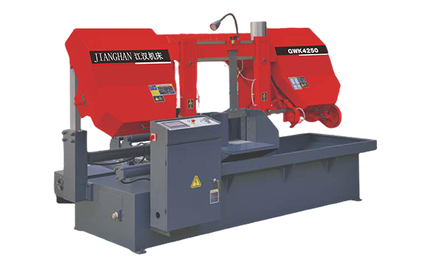 安岳GWK4250数控双柱卧式带锯床