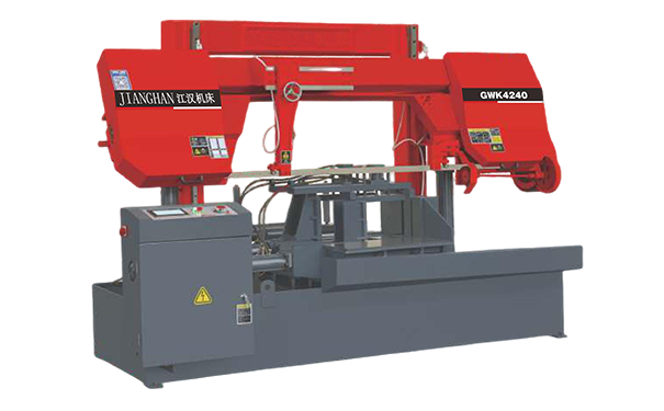 安岳GWK4240数控双柱龙门卧式带锯床
