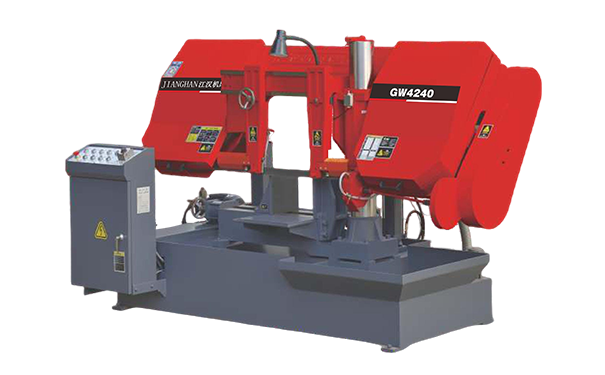 安岳GW4240双柱卧式带锯床